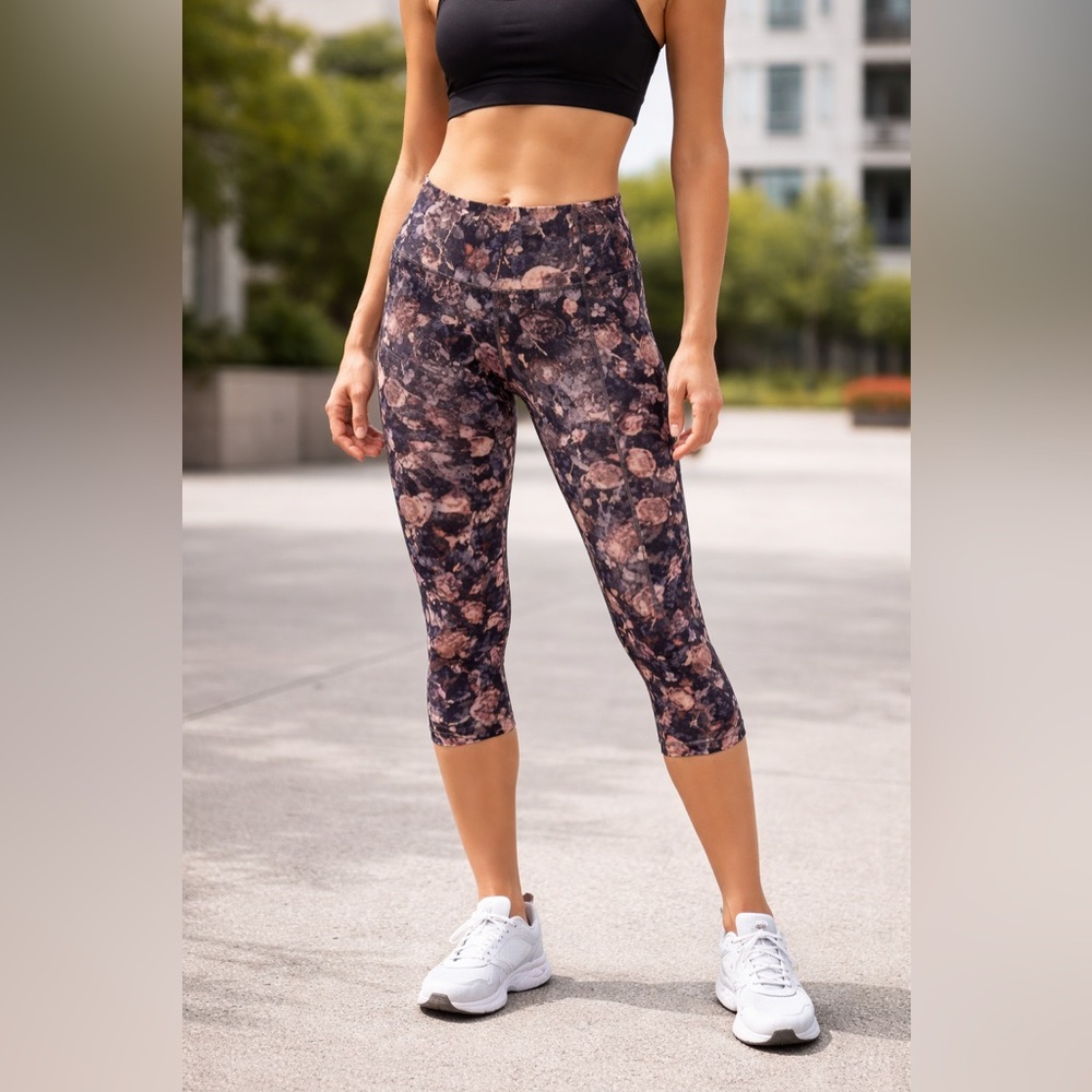 Lululemon Fast & Free Crop size 4